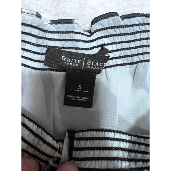 White House Black Market Floral & Animal Print Off-Shoulder Top women size small - Picture 6 of 6